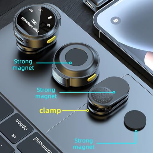 Micrófono de solapa para vlogs diarios con conector Tipo-C inalámbrico J6 Plug & Play 4