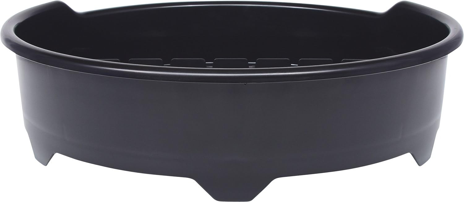 KS Tools 150.9209 Embudo de polietileno para bidones, con tamiz, 30 l