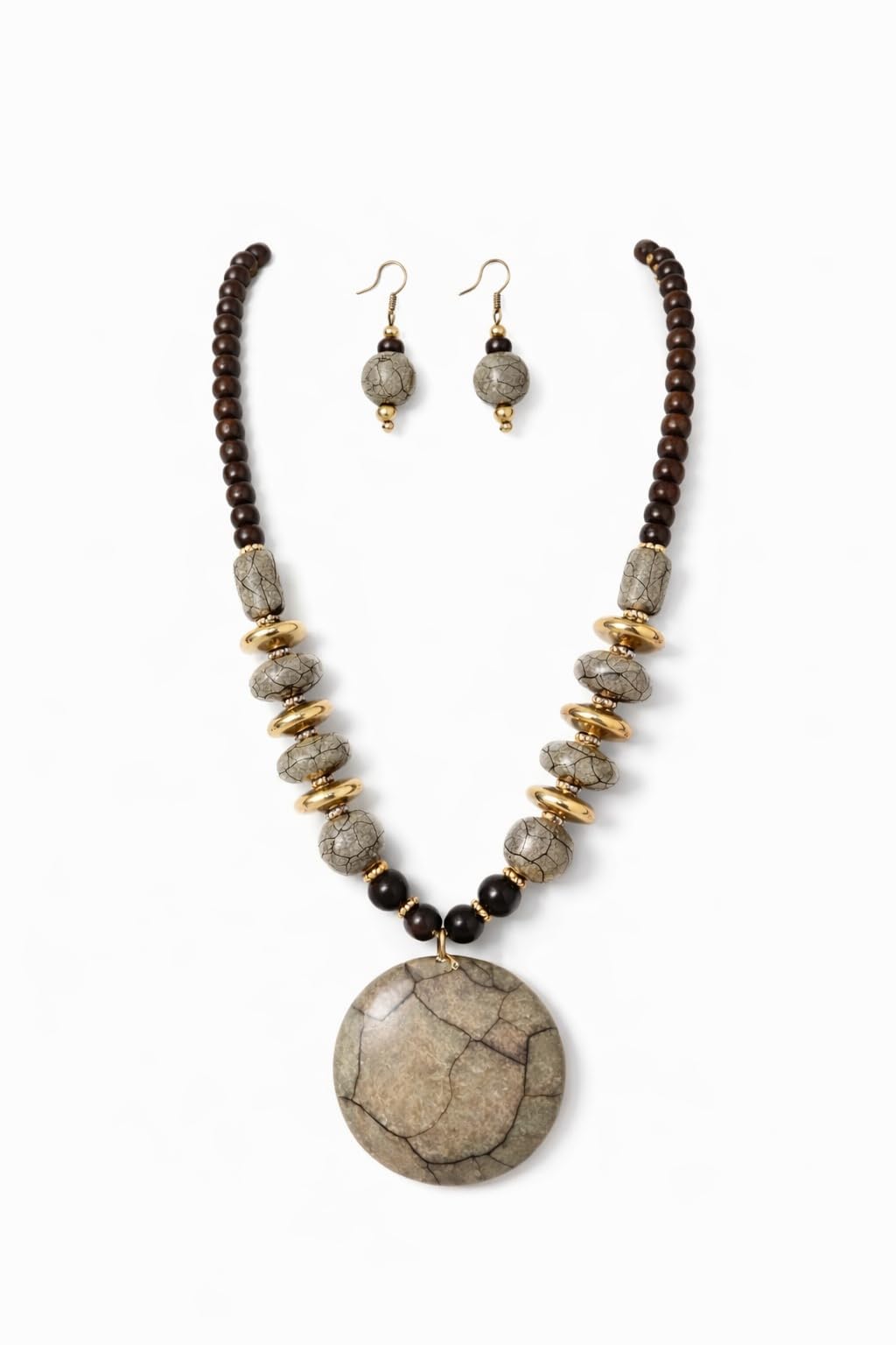 Artifical Jewellery Natural Imperial Jade pendant Necklace for Women Fashion Jewellery-image-4