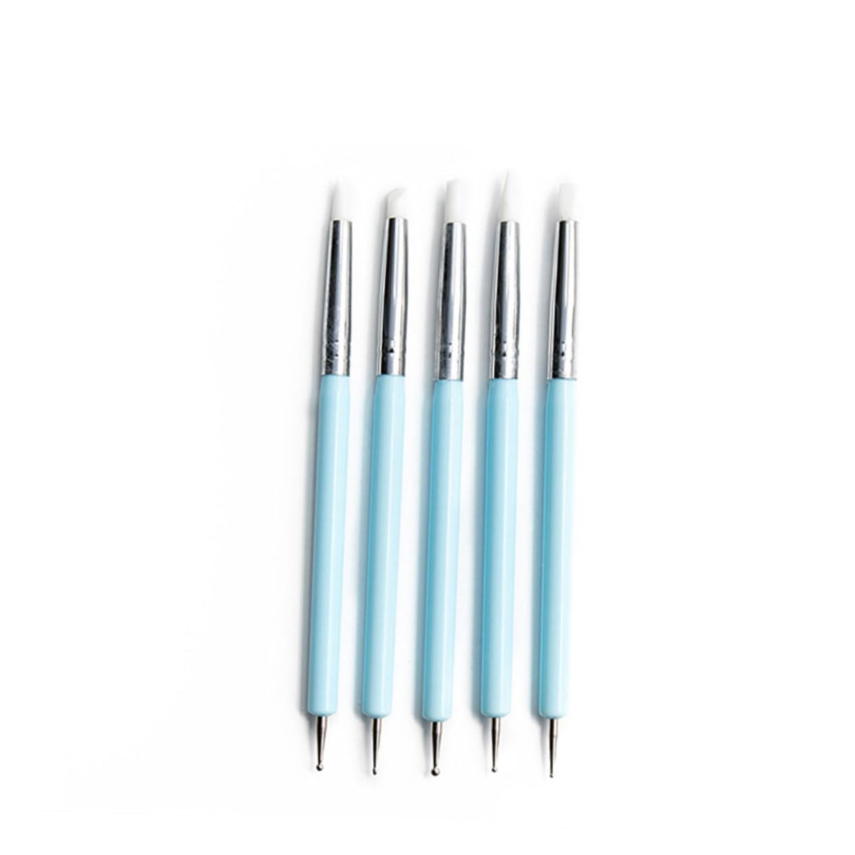 DOITOOL Kit de Outils Pointillistes pour Mandala Pinceaux Céramiques Peinture DIY pour Pierres et Argile