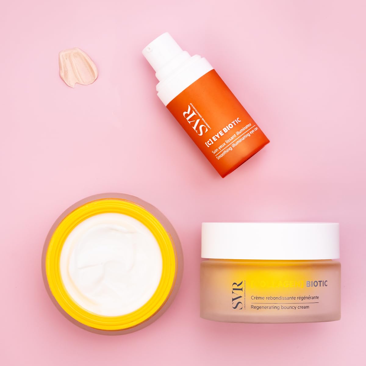 SVR – [C] Biótico ocular – Cuidado aclarador y suavizante – Corrige ojeras, pigmentación y círculos vasculares, suaviza líneas finas y arrugas – Para piel sensible – Vitamina C 5%, Péptidos – 15 ml