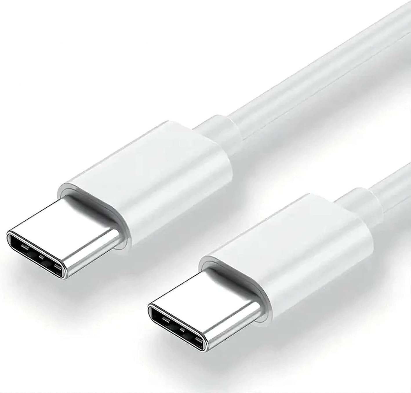 Type-C To Type-C Cable For Citroen C3 Puretech 110 Feel Original USB Data & Charging Cable PD Dash WRAP Fast Charging Cable 60W High Speed Rapid Fast Turbo QC 3.0 Charging Cable (White, 4Amp, RV.C)