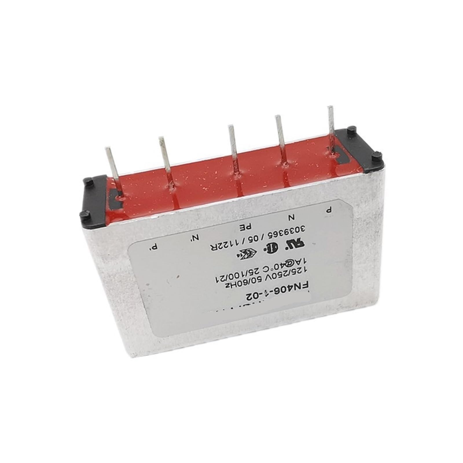 Filtre PCB FN406-1-02 1A composant de filtrage EMI RFI broche à souder électronique
