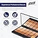 Graftobian Glamour Crème Ultra HD Foundation Super Palettes - Foundation Palette, Contour Makeup, Foundation for Professional Makeup Kit, Face Makeup for Full Coverage - Warm Color