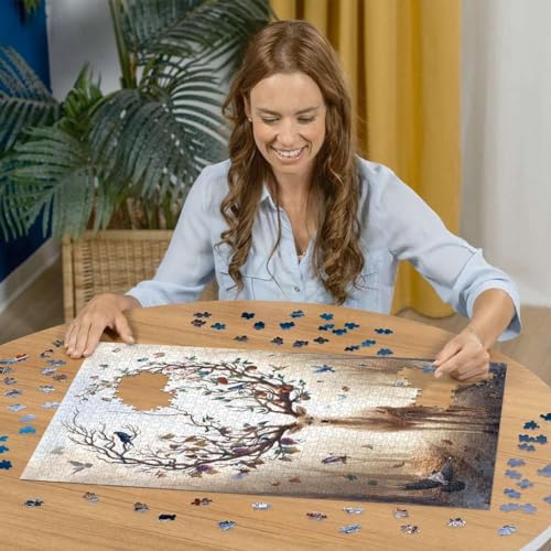 Ravensburger Fantasy Magical Deer Rompecabezas de 1000 piezas para adultos y niños de 12 años en adelante miniatura 6