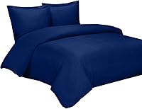 Vista 5 de Royal Hotel Bedding Juego de fundas de edredón 100% frescas, viscosa hecha de bambú, juego de funda de edredón con lazos en las esquinas y cierre