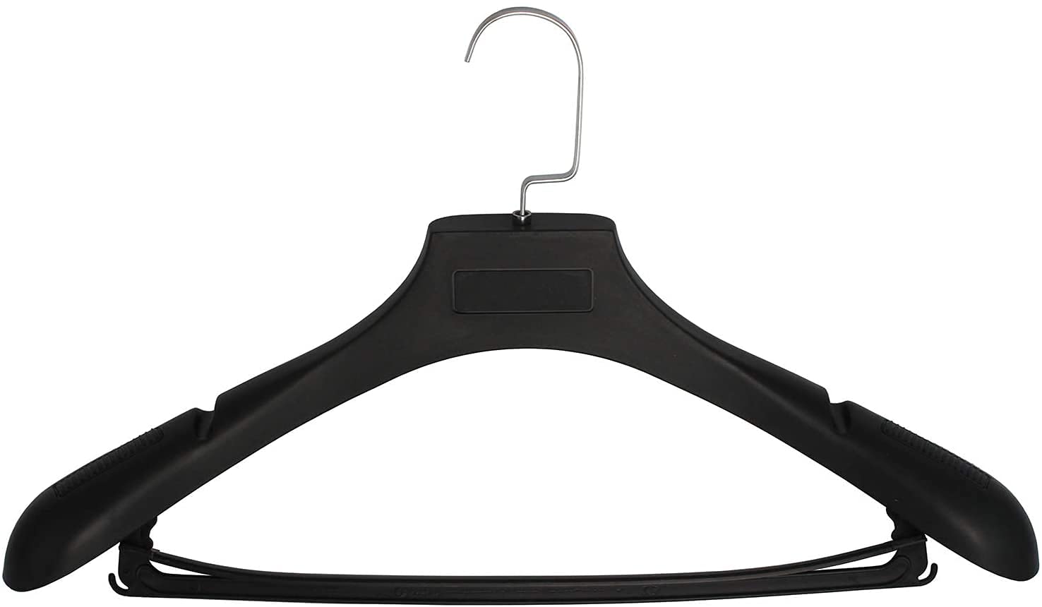 Dhanak Heavy Duty Hanger_Extra Wide_for Men's Suit, Blazers, Dresses etc_Anti-Rust Hook_Pack of 6