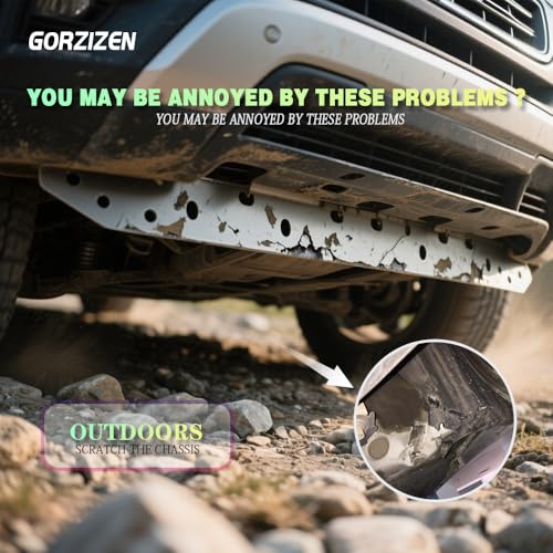 Image of Aluminum-Magnesium Alloy Engine Splash Shield Fit for Hyundai Sonata 2020 2021 2022 2023 Heavy Duty Front Skid Plate for Radiator, Engine & Transmission w /Screw Hardware,Service Holes & Vent Design