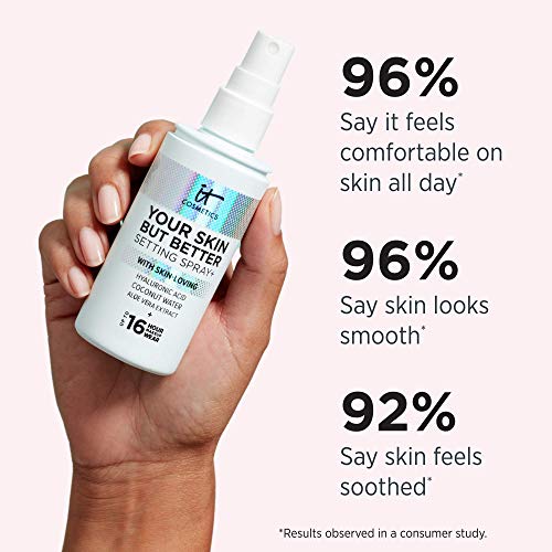 image for IT Cosmetics Your Skin But Better Setting Spray+ - Protects Makeup, Co