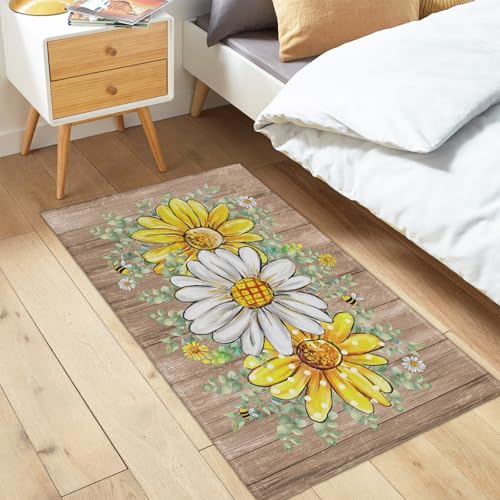 Tapete decorativo floral Primavera 60x91 cm antideslizante miniatura 4