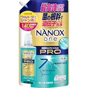 NANOXone(ナノックスワン) プロ 詰替ウルトラジャンボ1400g パウダリーソープ 菌の根幹まで遺伝子レベル洗..." 