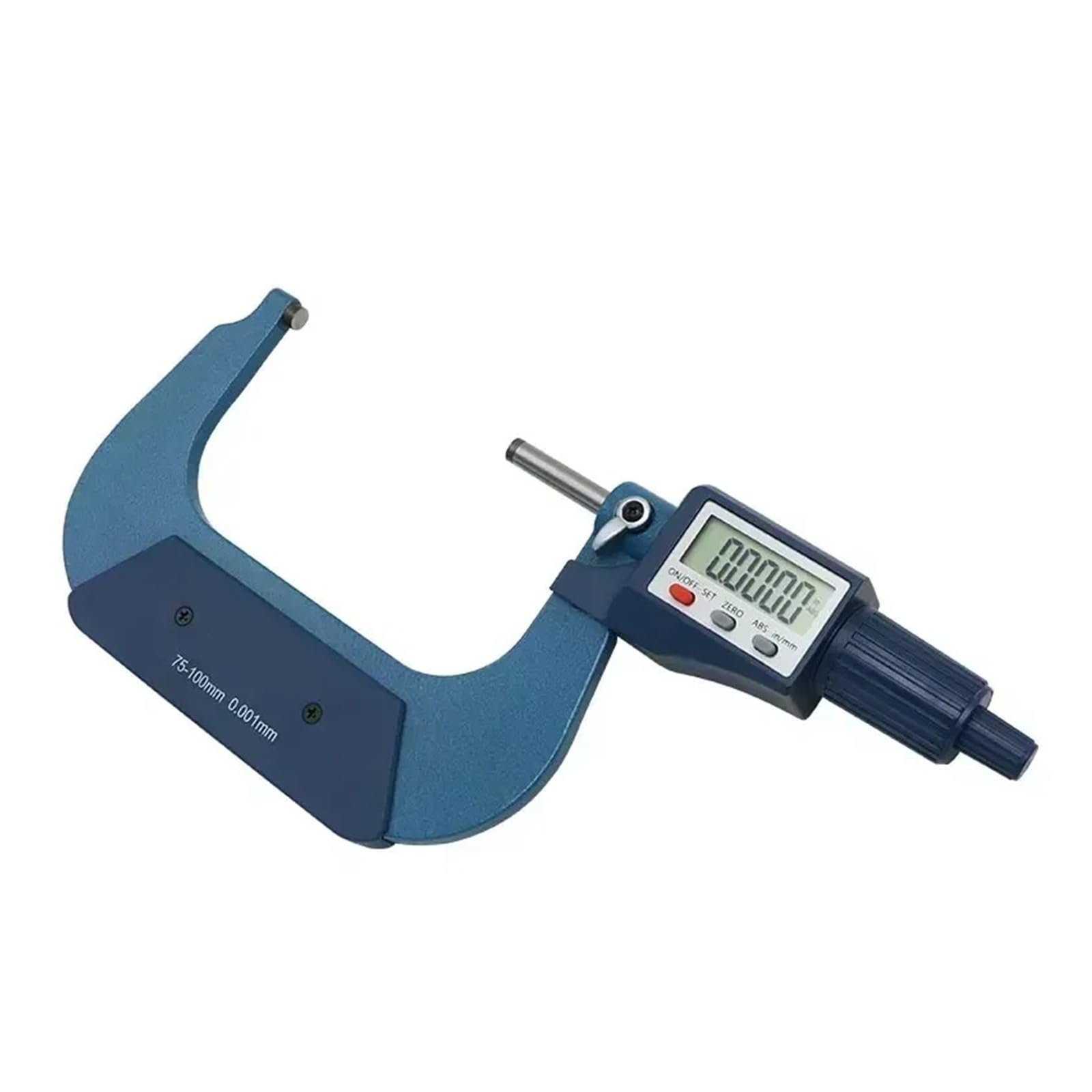 Micrómetro digital de pantalla grande de 75-100 mm y 0,001 mm, calibrador electrónico for exteriores, herramientas de medición Lecturas precisas