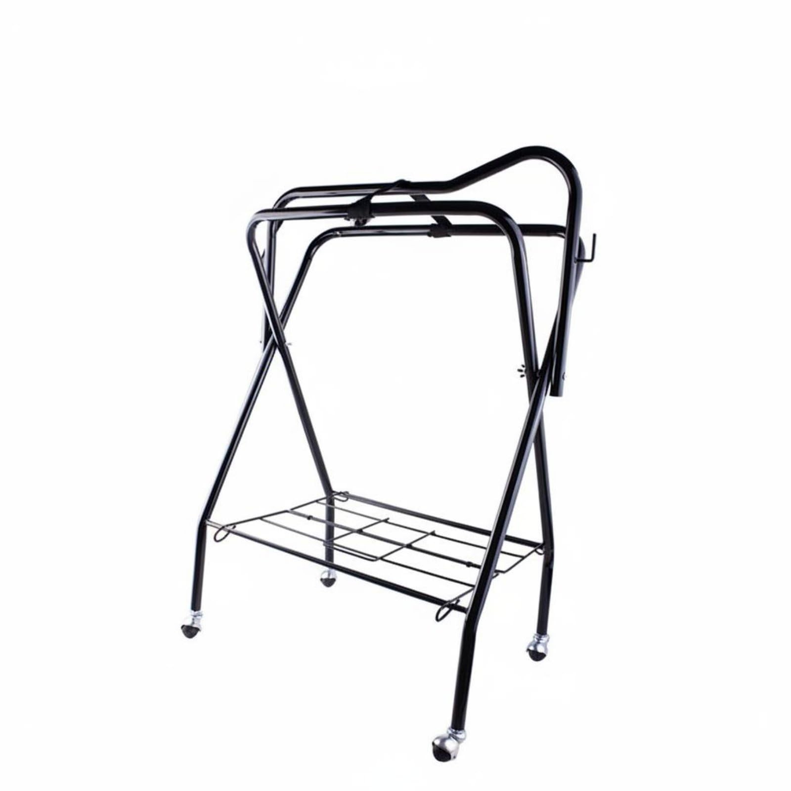 Beweglich Sattelwagen Klappbar Rollbar Sattelständ Beweglich Sattelhalt für Stall