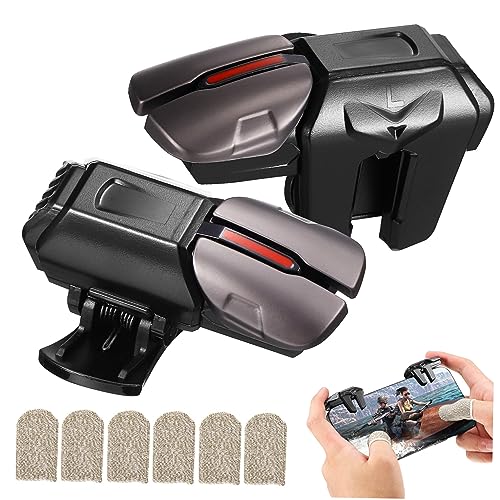 Trigger Sensibili per Giochi Mobile con Manicotti Antiscivolo e Controller Ergonomico per Smartphone Controllo e Comfort