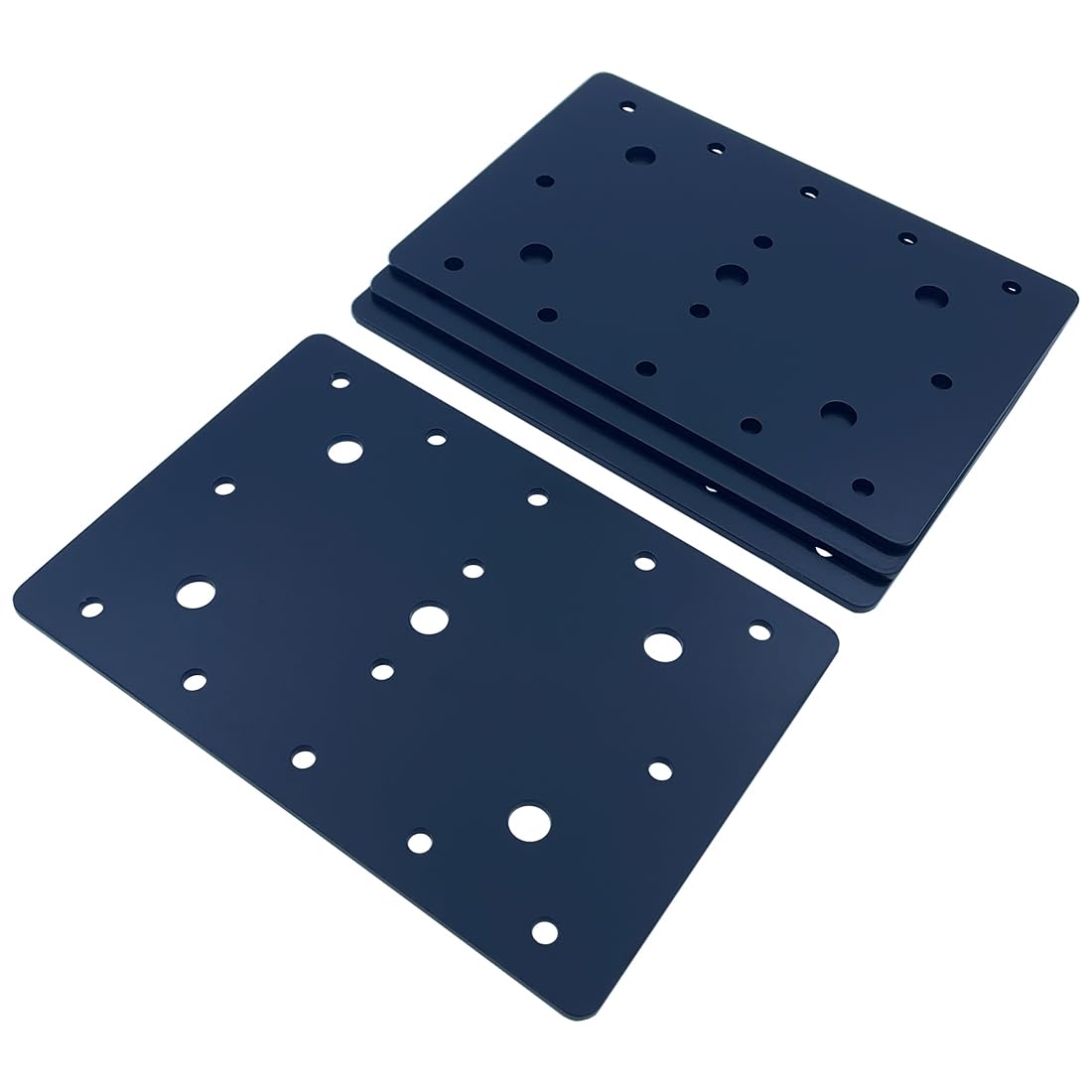 Photo 1 of Jouray Steel Flat Brackets (6"x4", 4-Pack)