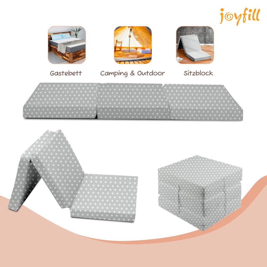 joyfill Klappmatratze - die Beste Faltmatratze aus Qualitätsschaumstoff (585 Patch) – Bild 8