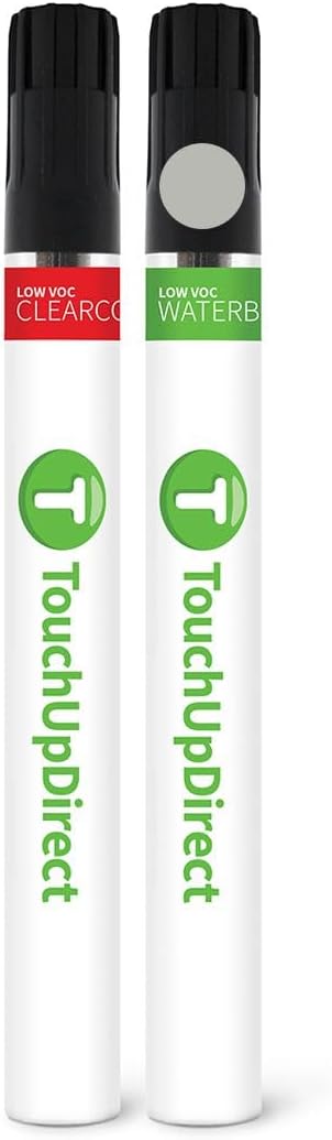 TouchUpDirect DR Avalanche Gray Compatible with Ford Exact Match Touch Up Paint Brush - Essential Kit