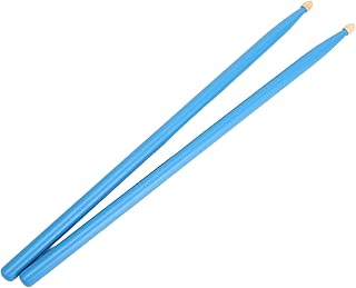 Caz Bateri Sopaları, Dengeli, 1 Çift Akçaağaç Baget, Günlük Egzersiz Eğlencesi Için Yüksek Mukavemetli Ağırlık Dağılımı (BLUE)
