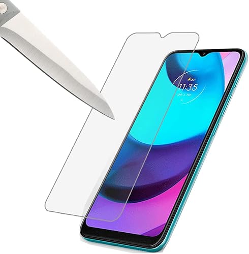 Miniatura 5 de Mr.Shield [Paquete de 3] Diseñado para Motorola Moto E20 [vidrio templado] [Vidrio japonés con dureza 9H] Protector de pantalla con reemplazo de por