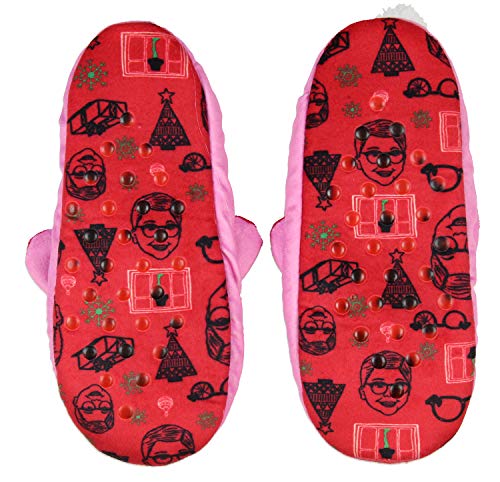 Bioworld A Christmas Story Pink Bunny Slippers with No-Slip Sole For Women Men2