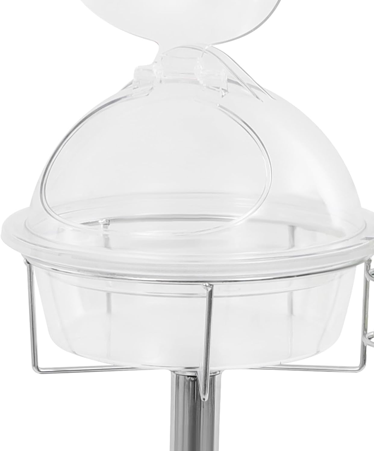 Sample Stand Display for Food, Supermarket Food Tasting Stand with Toothpick Box & Rubbish Bin Demo Stand Food Sample Display Stands for Supermarket, Bakery, Food Tasting