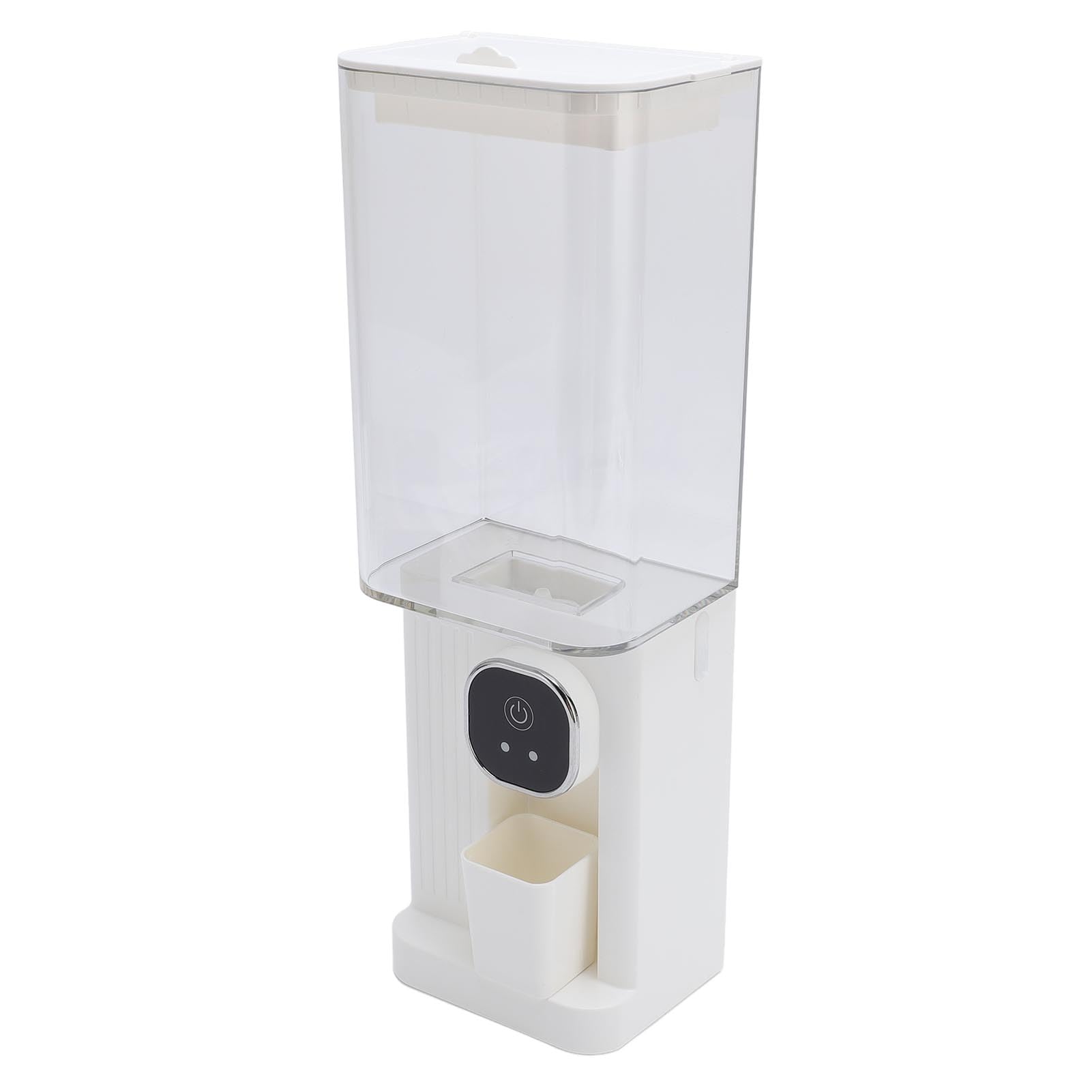 Dispenser Automatico per Collutorio con 2 Tazze Magnetiche Capacità 700 Ml Dispenser a Parete con Rilevamento Intelligente Bagno