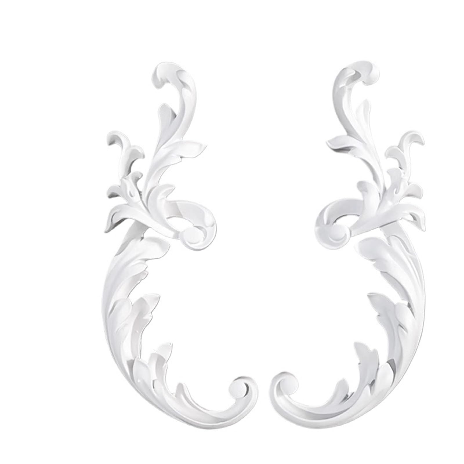 Jtksscs 20.3X7.5x2.3cm Wall Moulding Decorative Appliques Diy Carved Onlay For Bed Door And Onlays For Furniture Cabinet Wardrobe Decoration