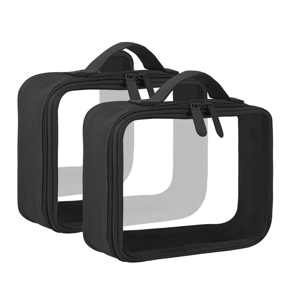 Wedama Borsa da toilette approvata TSA, confezione da 2