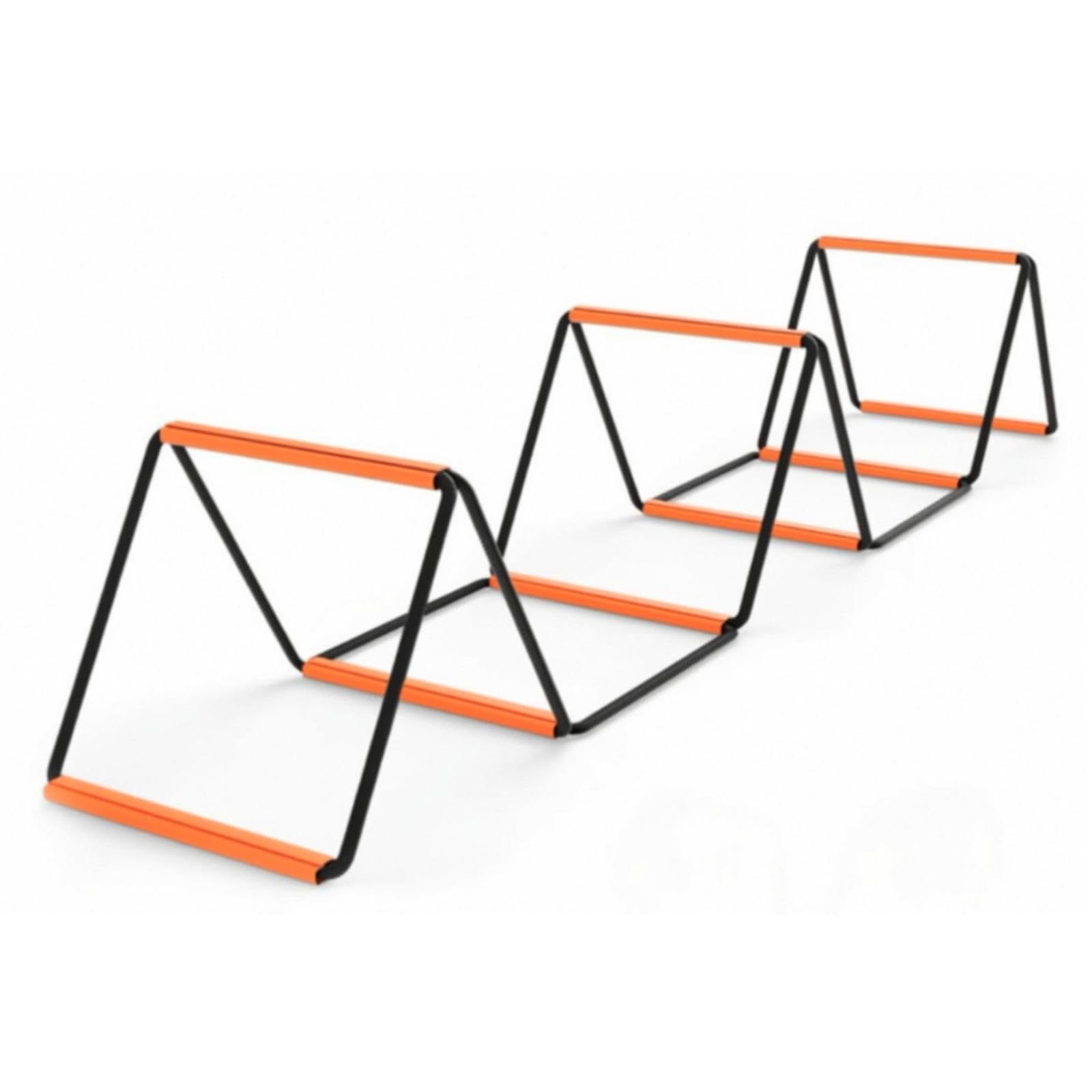 Foldable Agility Ladder Orange Rungs Speed Ladder Storage Bag Included Free | Training Aids | Soccer | Team Sports-image-38
