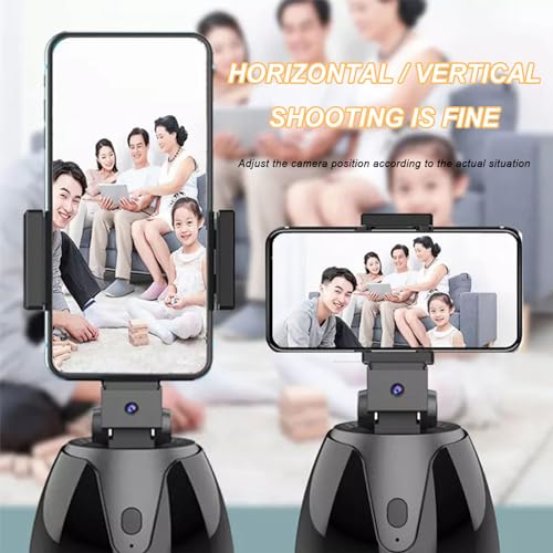 Wallfire Auto Face Tracking Phone Holder, Rotation Smart Shooting Phone Tracking Holder App Required