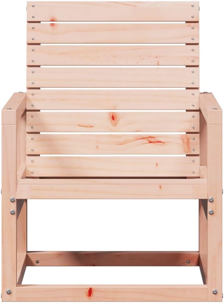 Patio Chair 22.6"x24.8"x29.9" Solid Wood Douglas Lawn Chairs