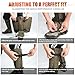 Frelaxy Snake Gaiters, Waterproof Snake Guard Chaps, Snake Bite Protection for Lower Legs, Adjustable Snake Proof Gaiters for Hunting/Outdoor Working, Fit for Men & Women
