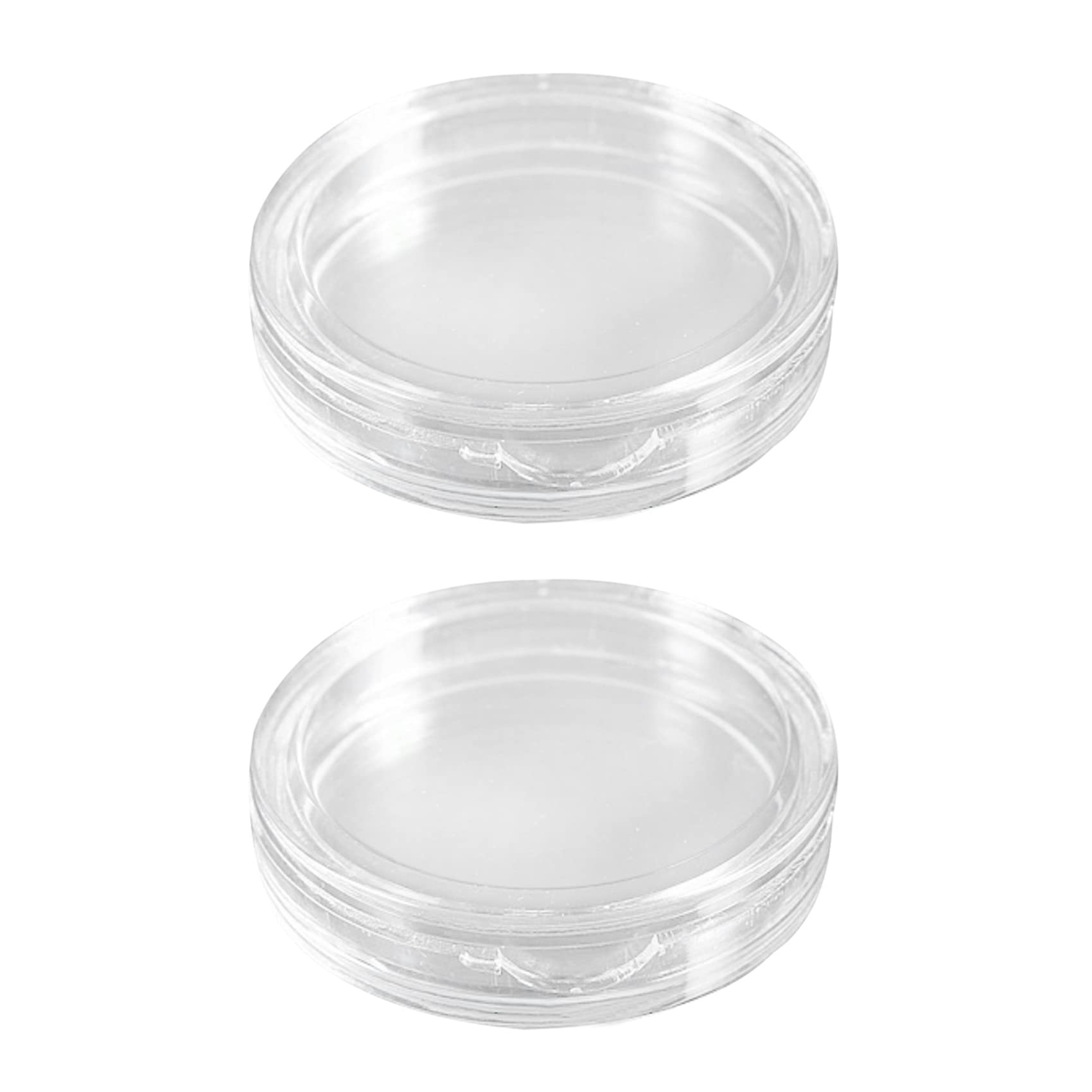 Gathukila 20 Pcs Small Round Transparent Plastic Coin Capsules BoX 20mm
