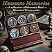 RYUKENLM Menento Mori Coins Stoic Reminder Token Skull Challenge Coin EDC Coins for Daily Inspirational Stoicism Gifts