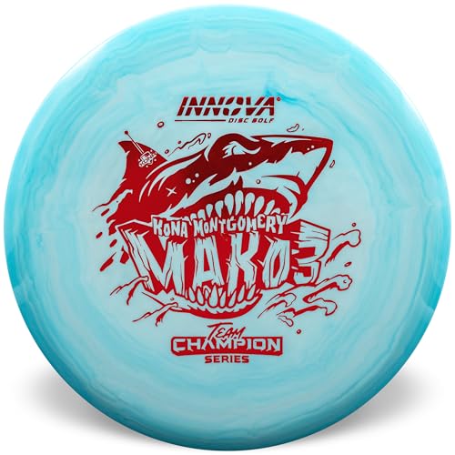 Innova Star Mako3 Disc Golf Mid-Range Disc – Kona Montgomery Tour Series Disc Golf Mid-Range 178-180g (Colors Will Vary)