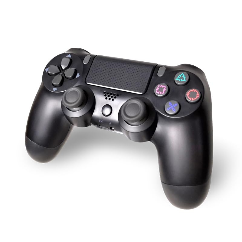 Mark- ETANA ENATA Professional wireless game controller with back button, boost vibration for PS4/PS4 Slim/PS4 Pro compatible with PC, Steam, Android and iOS, MAC