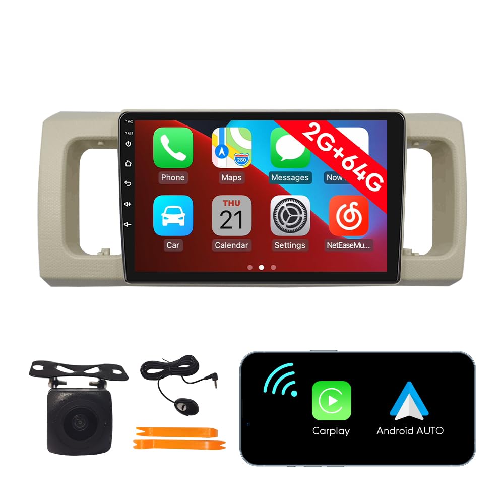 [2G 64G] Android Car Stereo FM Radio Carplay Android Auto 9