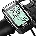 IPSXP Vélo Ordinateur sans Fil Étanche Vélo Odomètre Compteur De Vitesse Réveil Automatique 18 Fonction Ordinateur De Vélo Utilisateur A/B LCD Rétro-Éclairage 5 Affiche La Langue