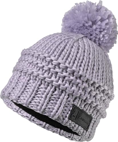 Atomic W Alps Pom Lavender : bonnet de ski lavande taille unique