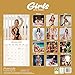 Girls 2026 Calendar | Square Wall Calendar | Glamour & Pin Up Gift | Plastic Free Packaging | by Avonside Publishing