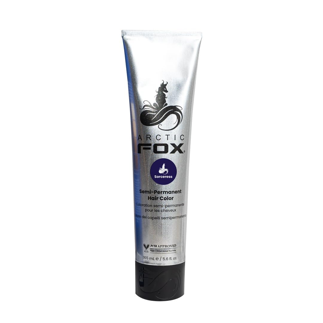 ARCTIC FOX Vegan and Cruelty-Free Semi-Permanent Hair Color Dye (8 Fl Oz, TRANSYLVANIA)