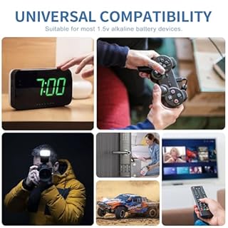 BONAI Batterie Ricaricabili AA AAA Combinate 16PCs, 1,2V Ni-MH Ad Alta Capacità 8 X AA 2800mAh Pile Ricaricabili e 8 X AAA 1100mAh Pile Ricaricabili 1200 Cicli Bassa Autoscarica