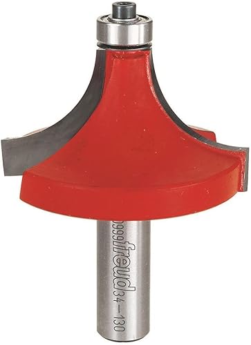 Broca para redondeo en rebajadora 34-100 de Freud, 116 pulgada de radios y vástago de 14 pulgada