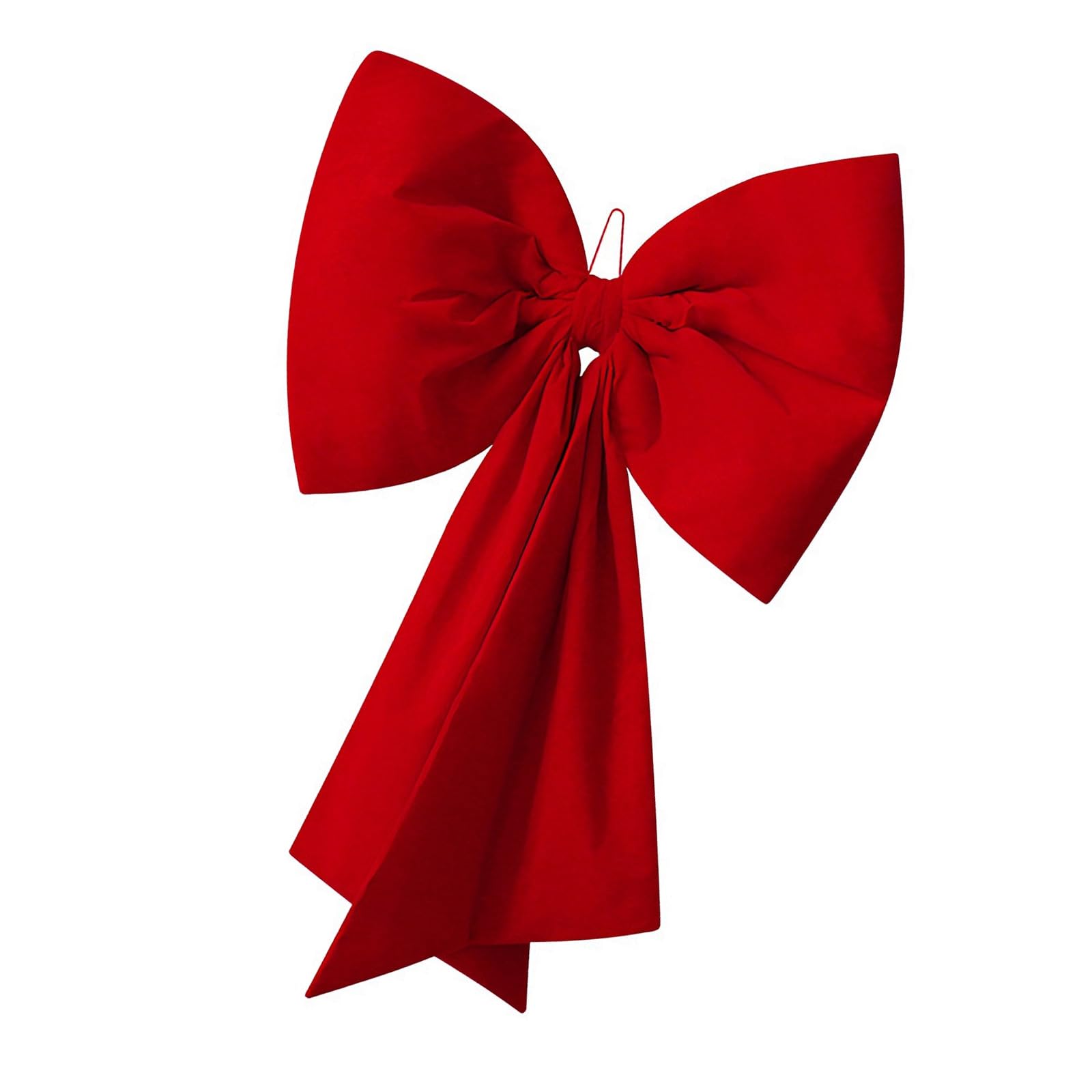 Velvets Valentine Decoration Bow Hanging Pendant Bowknot Ornament Gift Embellishment Accessories Decorative Accent Velvets Bow Tree Hanging Accessory