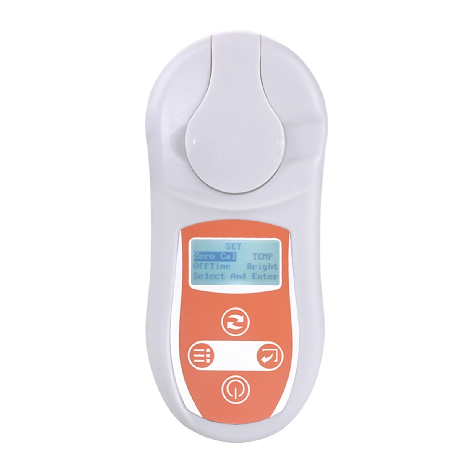 EDEDE Brix Refraktometer, Digitales Brix-Refraktometer 0-25,0% PAL-101 Brix-Tester, Messgerät for die Schneidflüssigkeitskonzentration for Weinherstellung