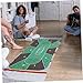 LIOOBO Household Rubber Poker Table Cover Player Game Mat for Family Entertainment Non Skid Backing Easy to Carry Decorative Design Fits Tables