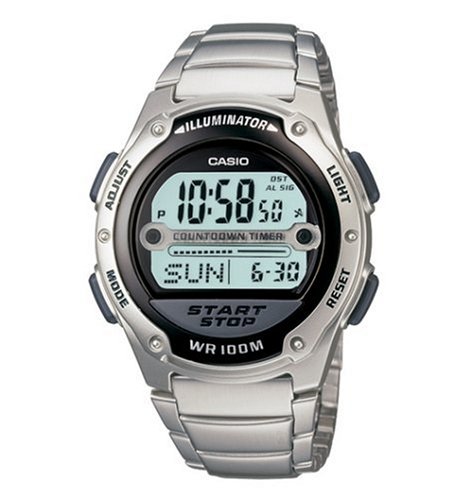 Casio Men's W756D-1AV Referee Timer World Time Sport Watch