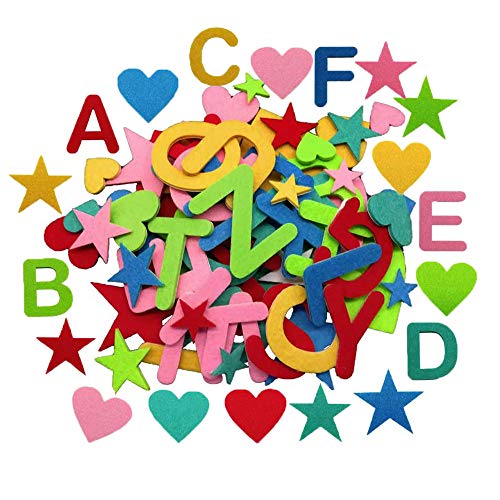 520 Stück Moosgummi Buchstaben Selbstklebend - Bunte Aufkleber Für Basteln & Lernen