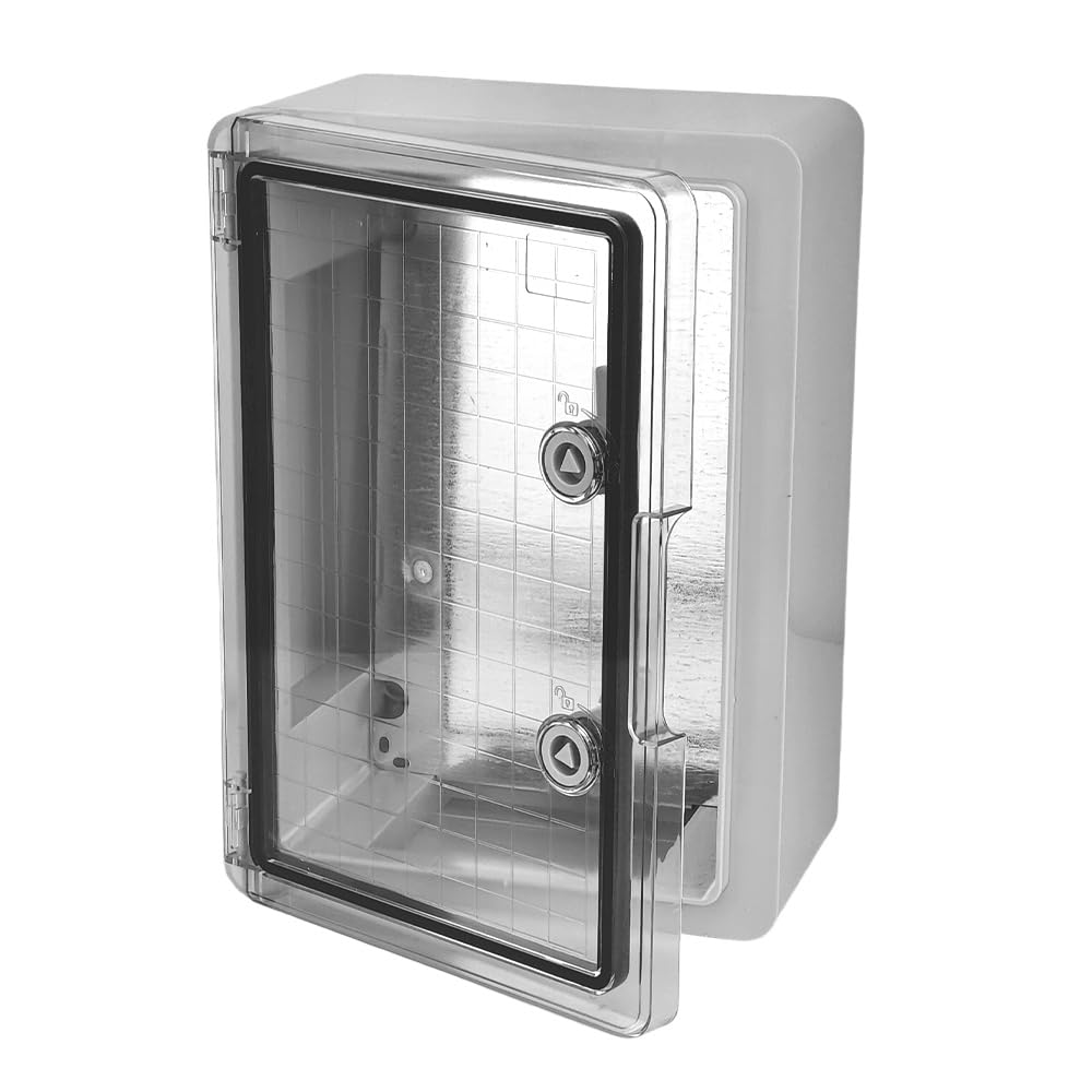 Szafa sterownicza z przezroczystymi drzwiczkami ściennymi IP65 IK10 250 x 350 x 150 mm