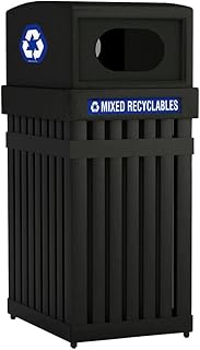 COMMERCIAL ZONE PRODUCTS 72700199 Parkview 1 Recycle Container,25 gal.